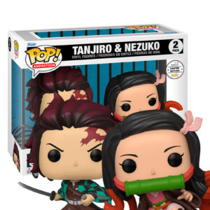 Funko Pop! Demon Slayer - Tanjiro & Nezuko (Special Ed. 9 cm)